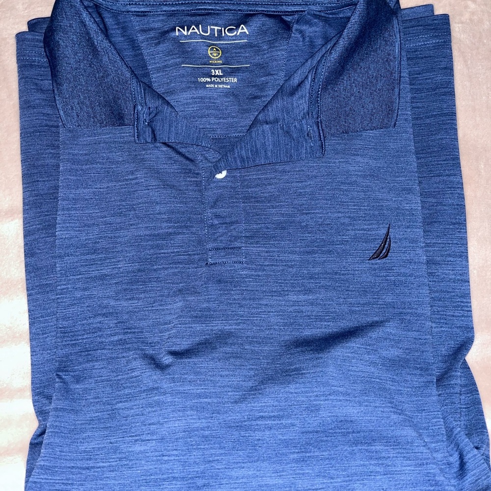 Nautica Polyester Classic Fit Polo